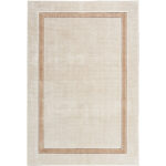 Glitz Cream Border Rug in 3 Sizes - Image 2