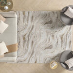 Glitz Marble Area Rug in 3 Sizes - Image 2
