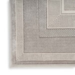 Glitz Silver Border Rug in 3 Sizes - Image 5