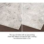 Glitz Grey Space Area Rug in 3 Sizes - Image 3