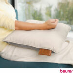 Beurer Cordless Beige Heated Massage Cushion