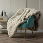 Belledorm Alaska Faux Fur Throw in White, 150 x 200 cm - Image 4