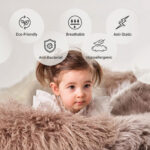 Naturally Sheepskins Mongolian Cushion, 50 x 50 cm in Grey - Image 23