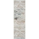 Glitz Grey Abstract Runner, 69 x 229 cm - Image 2