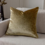 Paoletti Luxe Rust Velvet Feather Fill Cushion 2 Pack, 55 x 55 cm - Image 18