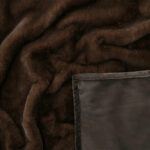 Luxe Faux Fur Throw in Taupe, 152 x 177 cm - Image 22