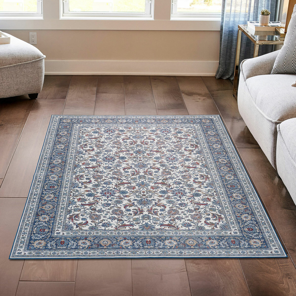 Wyatt & Ash Imagine Chenille Washable Area Rug in 2 Designs, 160 x 226 cm