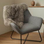 Bowron Tibetan Sheepskin Rug in White, 60 x 90 cm - Image 25