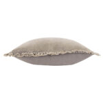 Furn Bertie Velvet Feather Fill Cushion 2 Pack in Cashew, 45 x 45 cm - Image 5