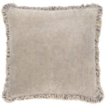 Furn Bertie Velvet Feather Fill Cushion 2 Pack in Cashew, 45 x 45 cm - Image 8