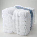 Grandeur 100% Cotton Hospitality Bath Towels, 6 Pack - Image 2