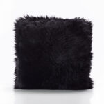 Bowron Double Sided Sheepskin Cushion, 35 x 35cm in Stone - Image 24