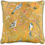 Wylder Chinoiserie Blue Feather Fill Cushion 2 Pack, 43 x 43 cm - Image 7