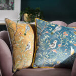 Wylder Chinoiserie Blue Feather Fill Cushion 2 Pack, 43 x 43 cm - Image 9