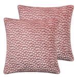 Furn Lanzo Velvet Feather Fill Cushion 2 Pack in Blue, 45 x 45 cm - Image 12