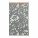 Ted Baker Grey Rose Bath & Hand Towel Bundle