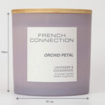 French Connection Pastel 1.5kg Candles in Orchid Petal - Image 9