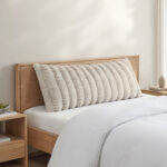 Casual Living Faux Fur Body Pillow in Dark Grey, 50 x 121 cm - Image 11