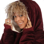 The Comfy® Original Wearable Blanket in Navy - Image 18