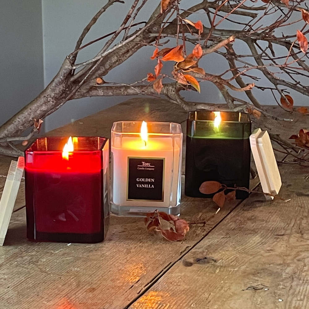 Torc Fragranced Candle, 3 Pack