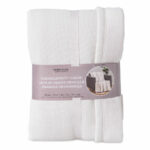 Berkshire Textured Chenille Throw in White, 152 x 178 cm - Image 3