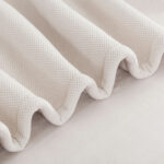 Berkshire Textured Chenille Throw in White, 152 x 178 cm - Image 9