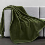 Coco Plush Throw in Sand, 152 x 177 cm - Image 7