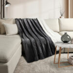 Life Comfort Ultimate Faux Fur Taupe Throw, 152 x 177 cm - Image 11