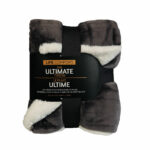 Life Comfort Ultimate Faux Fur Taupe Throw, 152 x 177 cm - Image 20