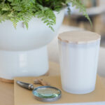 Sand & Fog Scalloped Fragranced Candle, 3.3kg in Teak Tobacco - Image 13