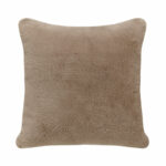 Mon Chateau Faux Fur Cushion in Taupe, 50 x 50 cm - Image 11