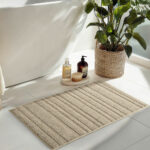 Evergrace Home Chenille Memory Foam Bath Mat in 3 Colours, 61 x 91 cm