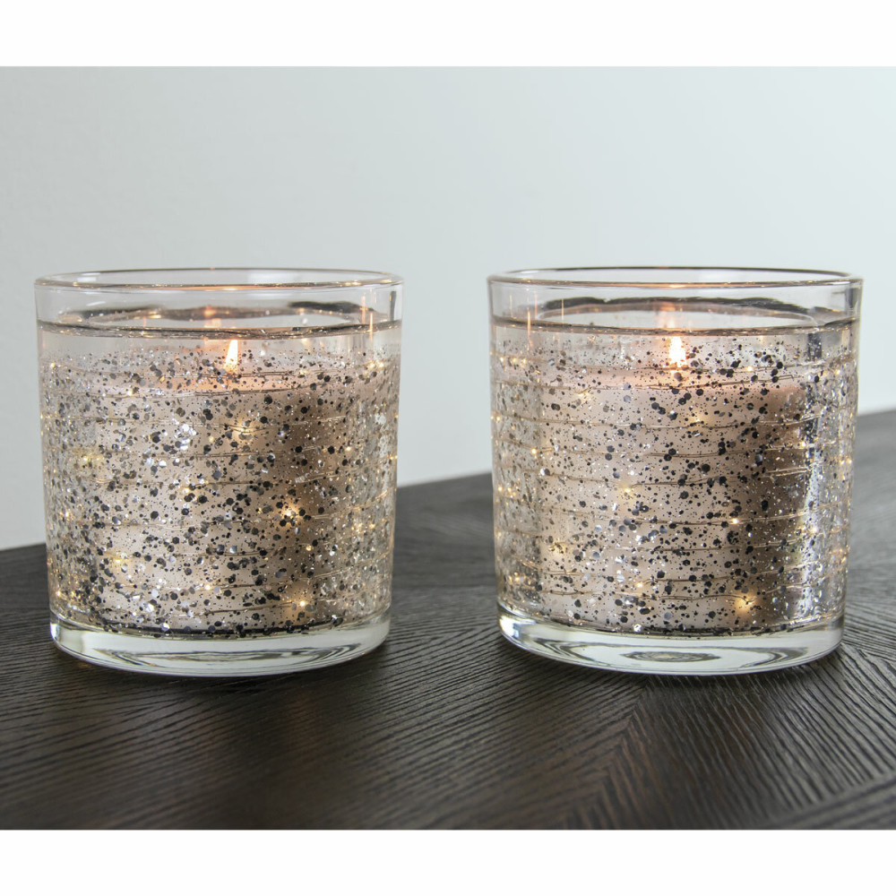 Avaria Light-Up LED Candle, 2 Pack in Juniper & Silver Birch