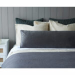 Belledorm Taupe Velvet Long Bolster Cushion, 43 x 120 cm - Image 6