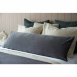 Belledorm Taupe Velvet Long Bolster Cushion, 43 x 120 cm - Image 22
