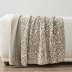 Casual Living Reversible Burgundy Plush Throw, 127 x 177 cm - Image 2