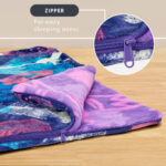 Ashford Home Faux Fur Slumber Bag Blanket in 4 Designs, 137 x 142 cm - Image 4