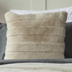 Belledorm Alaska Faux Fur Cushion in White, 50 x 50 cm - Image 3