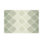 Mon Chateau Diamond Plush Bath Mat in Taupe, 60 x 91 cm - Image 3