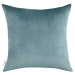 Darby Decorative Chenille Cushion in Teal, 50 x 50 cm - Image 3