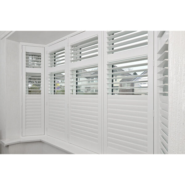 Shutters Factory Custom Made & Installed Endura Paulownia Wood Window Shutters with ABS coating
