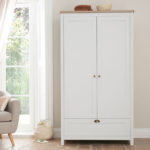 Tutti Bambini Verona Wardrobe, White & Oak