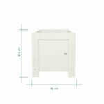 Tutti Bambini Alba Cot Bed with Sprung Mattress, White - Image 3