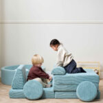 Tutti Bambini Playrama Montessori Play Sofa in Blue - Image 4