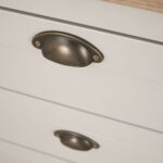 Tutti Bambini Verona Chest Changing Unit, White & Oak - Image 4