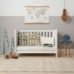 Tutti Bambini Alba Mini Cot Bed with Sprung Mattress, White - Image 4