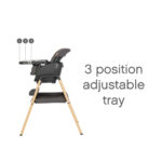 Tutti Bambini Nova Evolutionary Highchair in Grey - Image 5