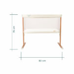 Tutti Bambini ZiZee Breathable Rocking Crib, Walnut & Ecru - Image 2