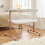 Tutti Bambini ZiZee Breathable Rocking Crib, Walnut & Ecru - Image 4