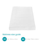 Tutti Bambini Sprung Cot Mattress in 2 Sizes - Image 2